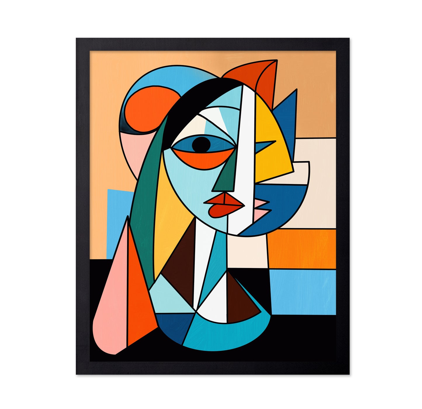 Cubism Portrait of a Lady