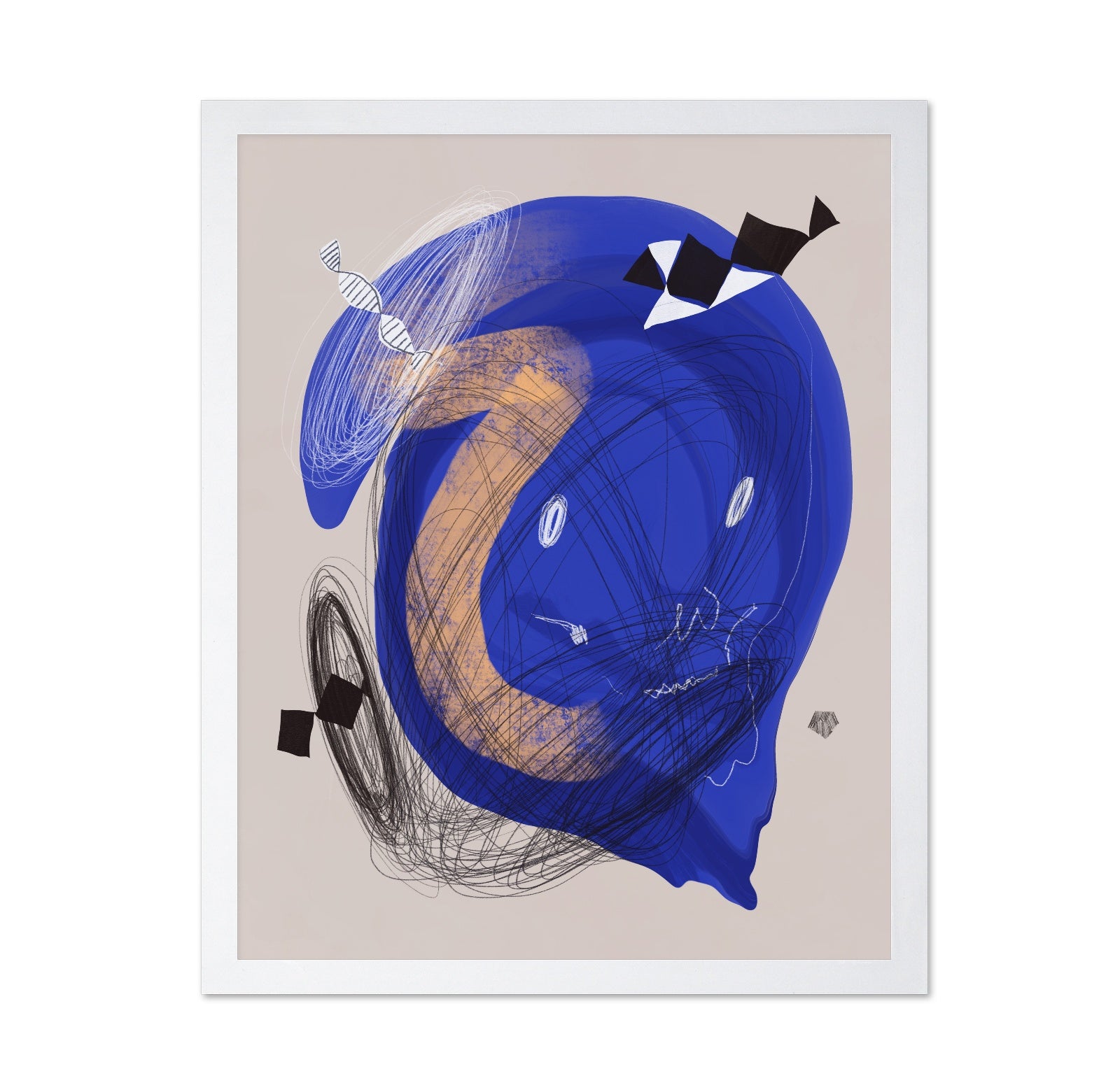Chaotic Blue Whirl