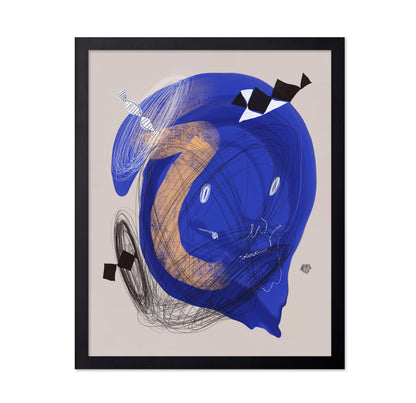 Chaotic Blue Whirl