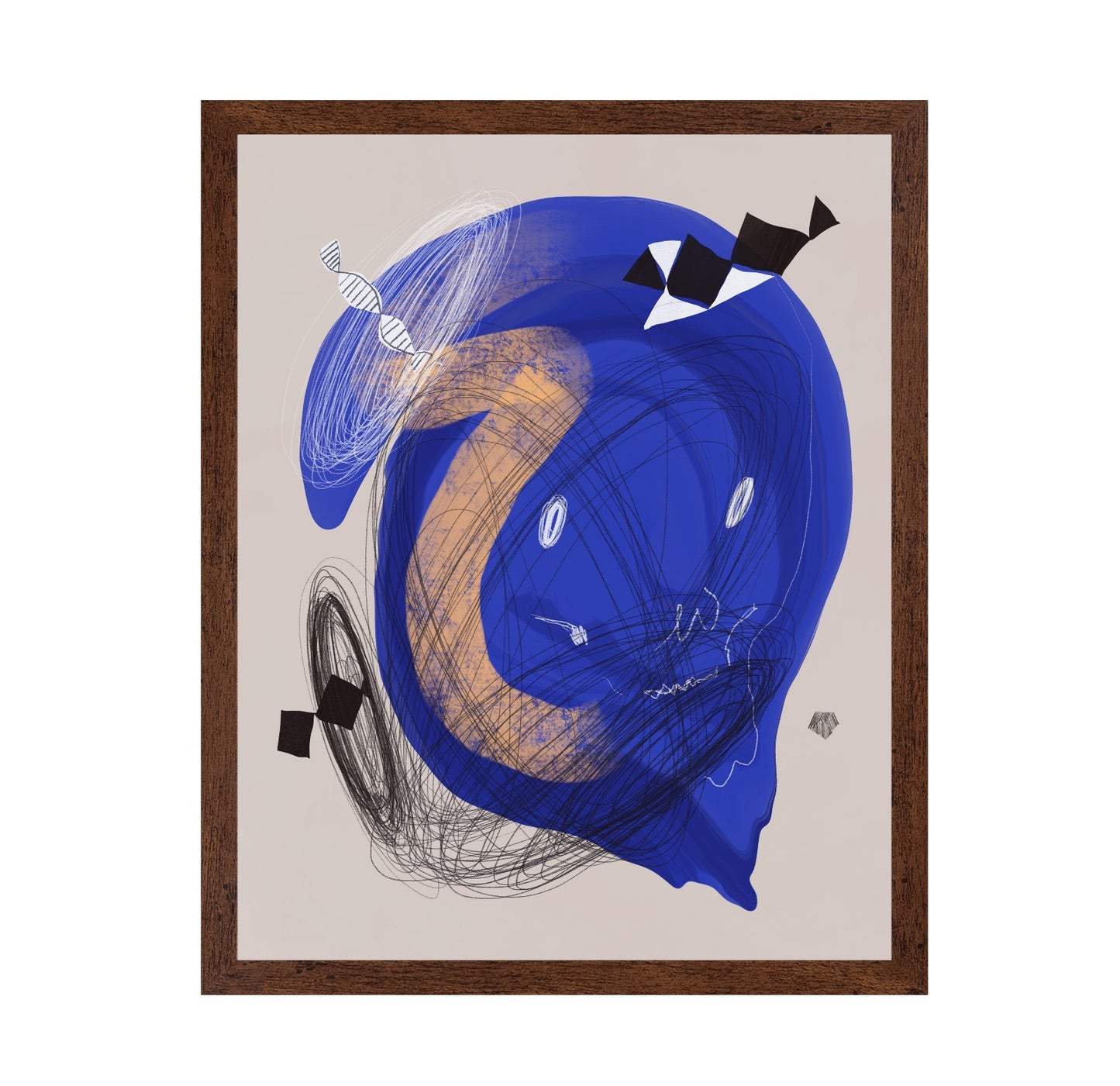 Chaotic Blue Whirl