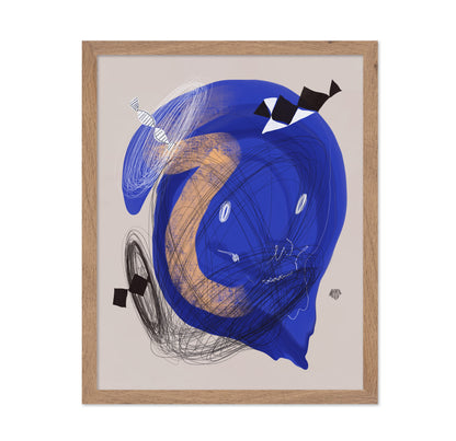 Chaotic Blue Whirl