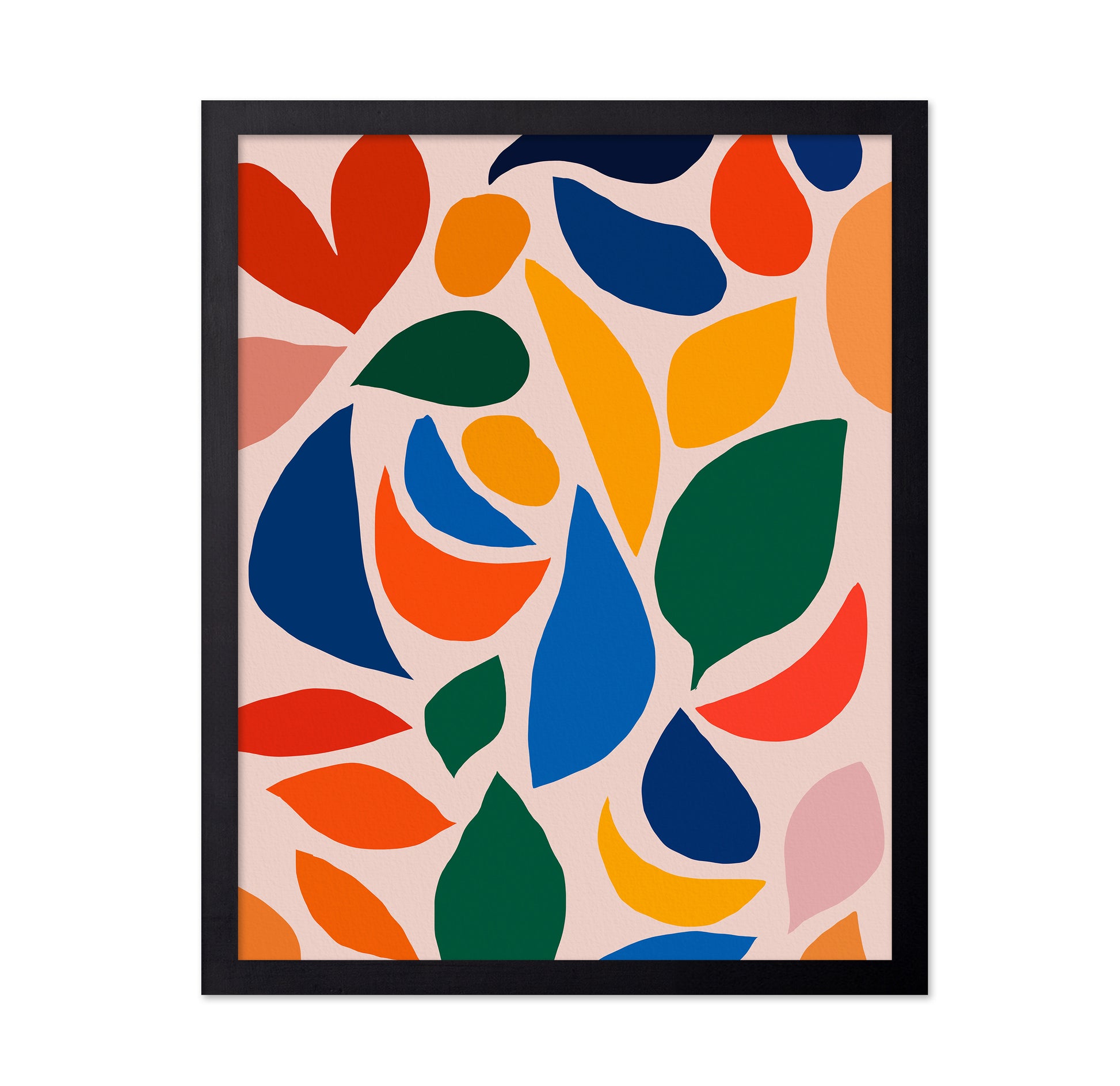 Colorful Leaf Shape