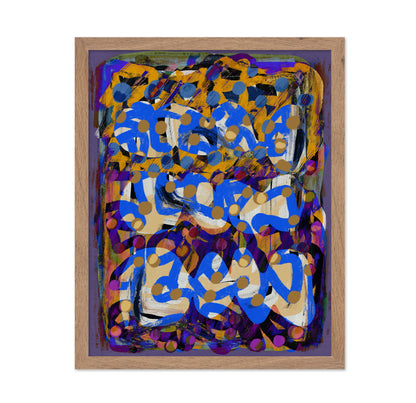Line Art Abstract Purple Substract