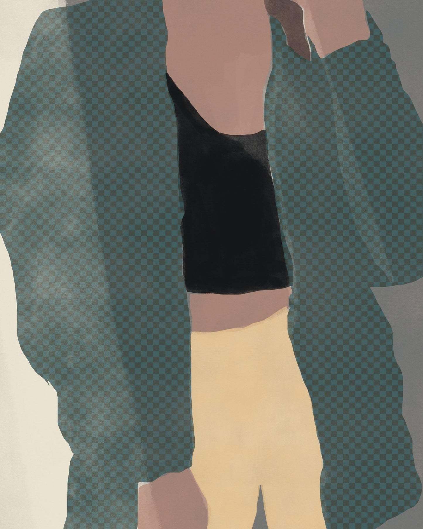 Checkered Silhouette