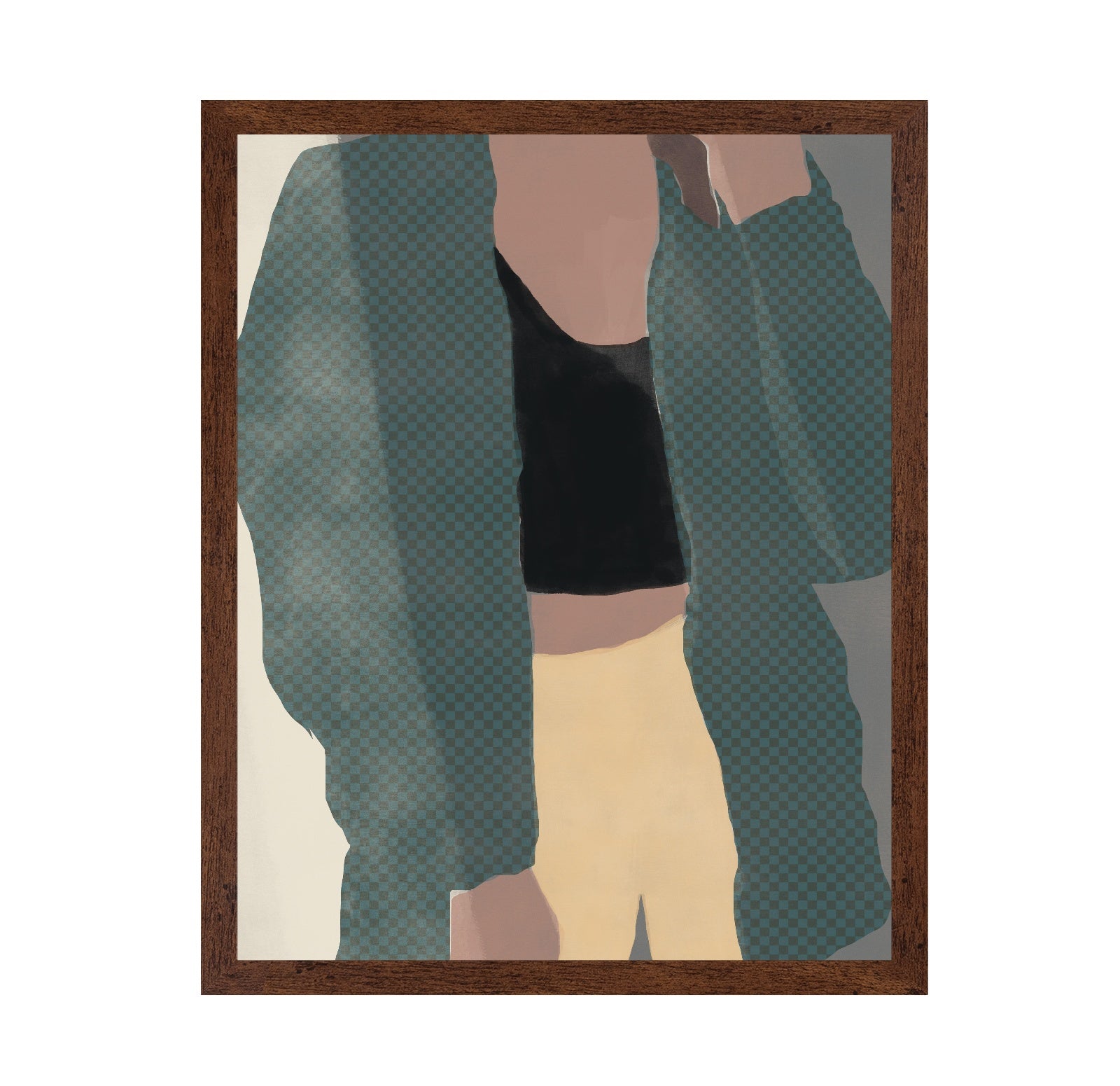 Checkered Silhouette