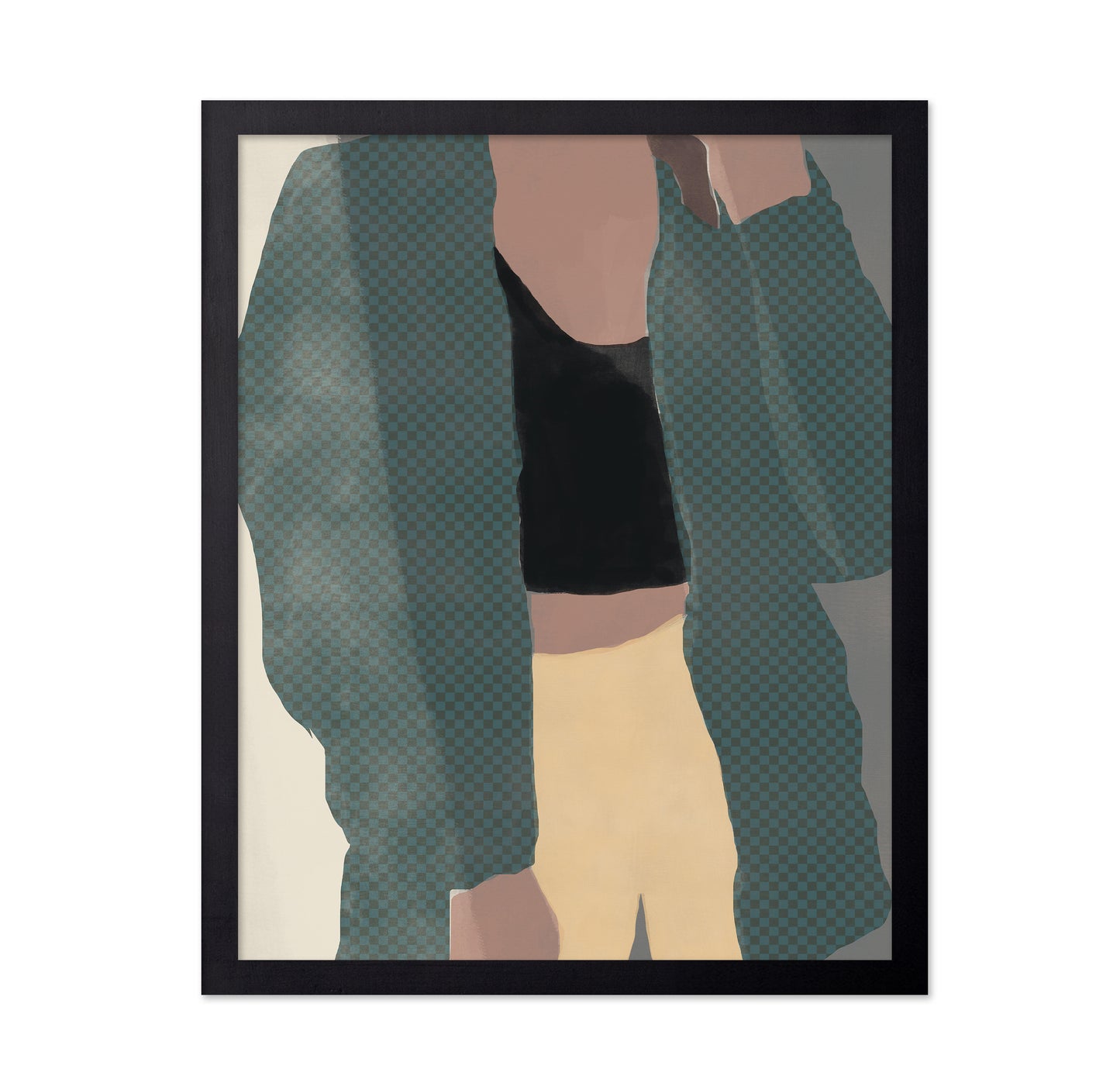 Checkered Silhouette