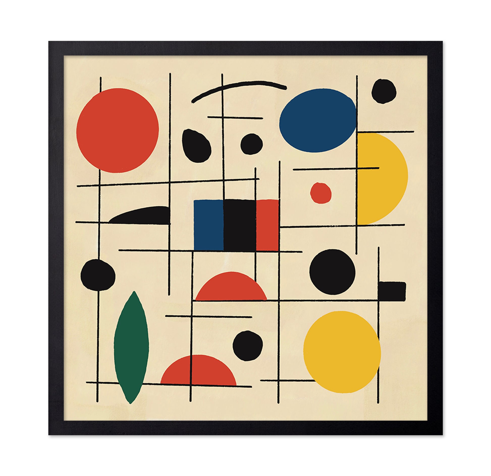 Geometric Composition with Circles and Lines