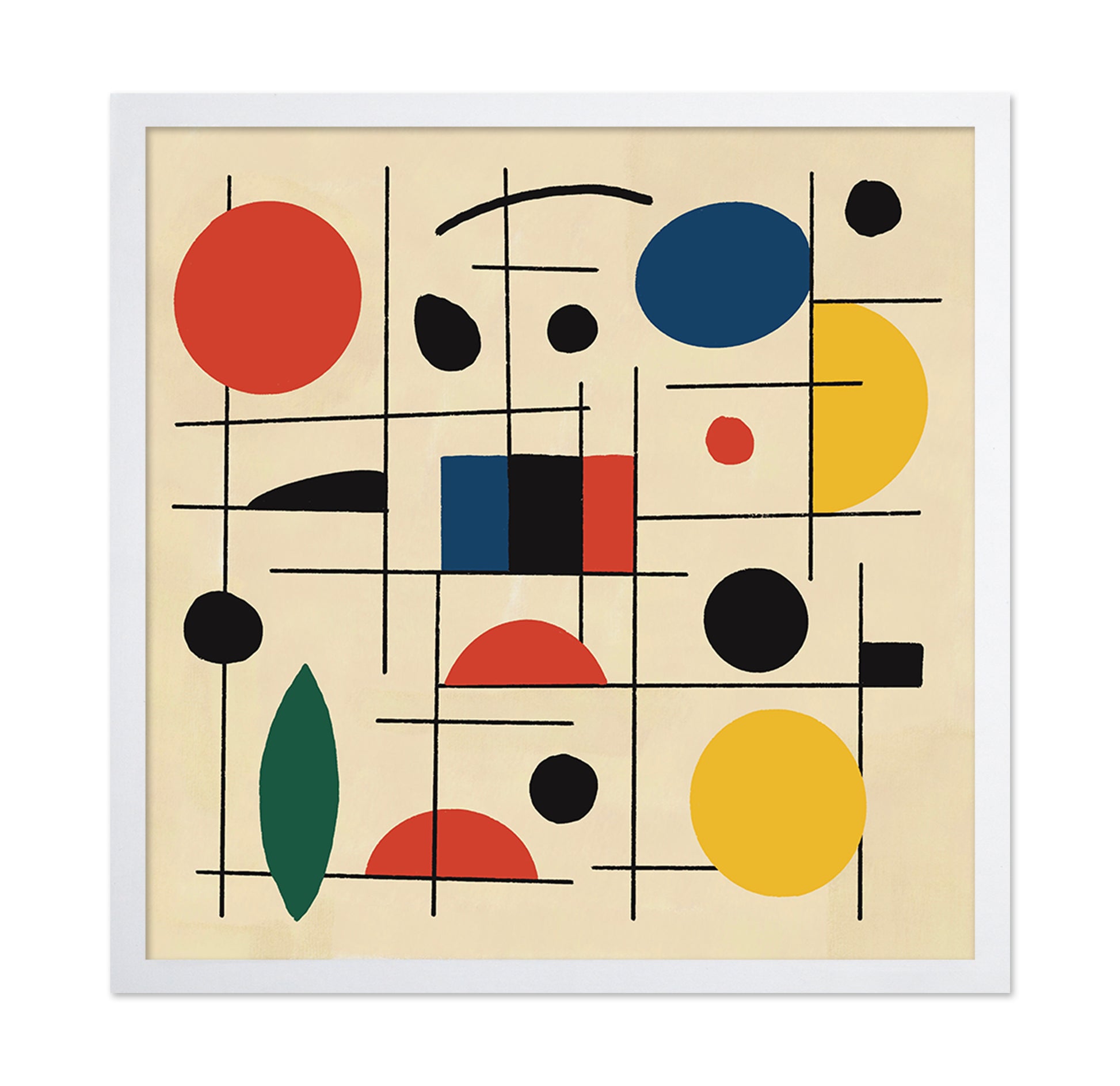 Geometric Composition with Circles and Lines