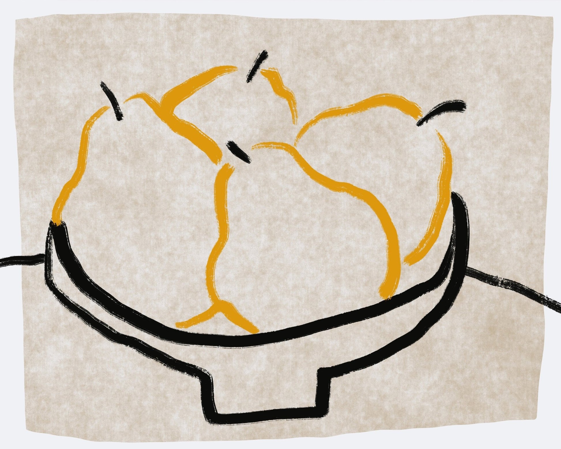 Line Art Pear