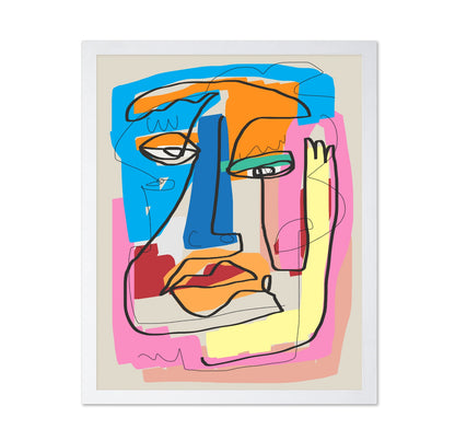 Abstract Candid Portrait
