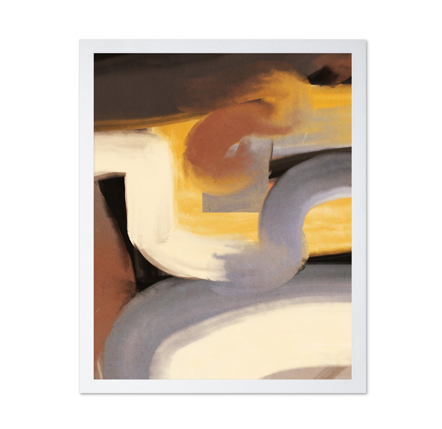Abstract Oil Flow