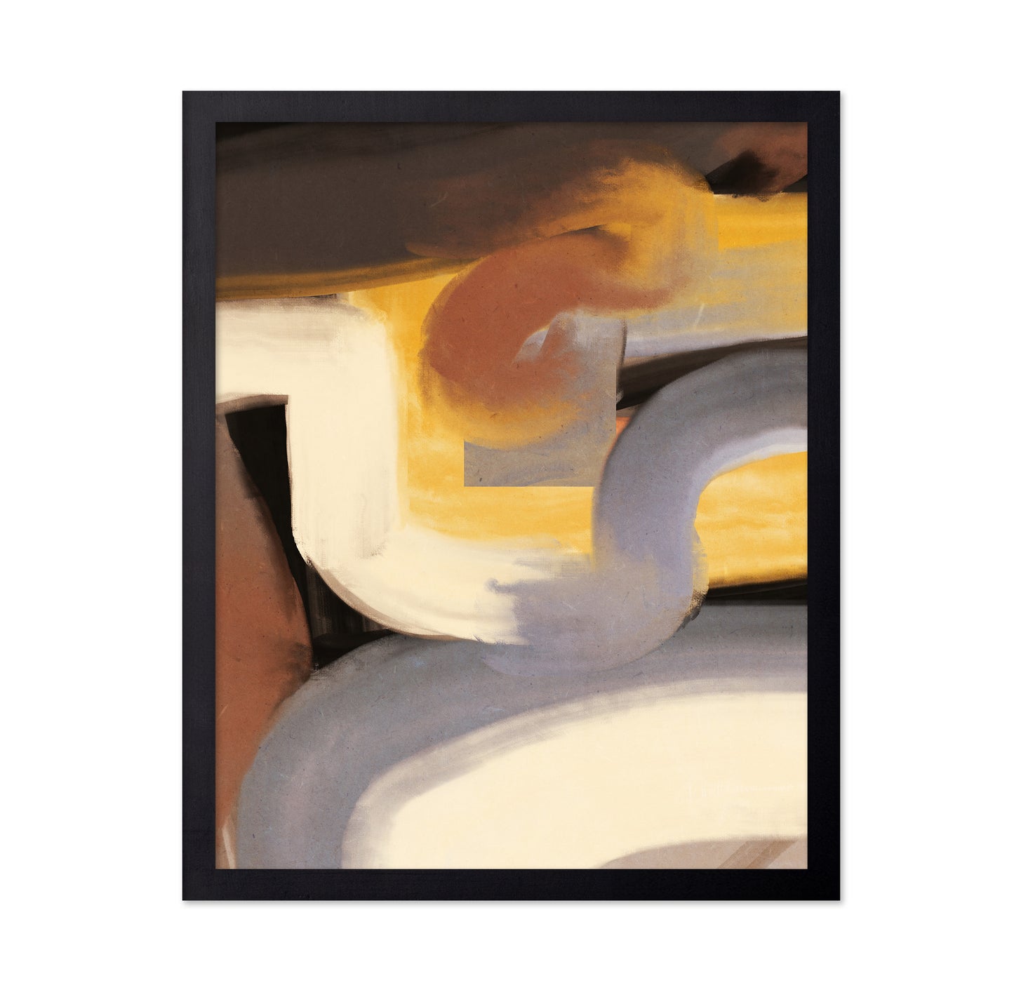 Abstract Oil Flow