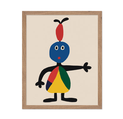 Abstract Figure With Vibrant Colors