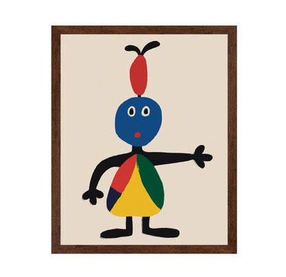 Abstract Figure With Vibrant Colors