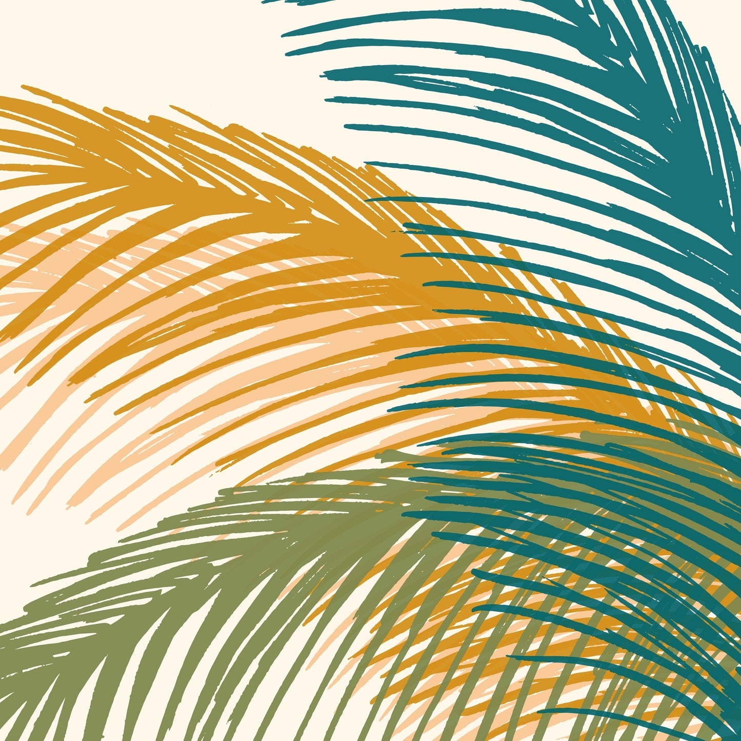 Palm Silhouette No 2