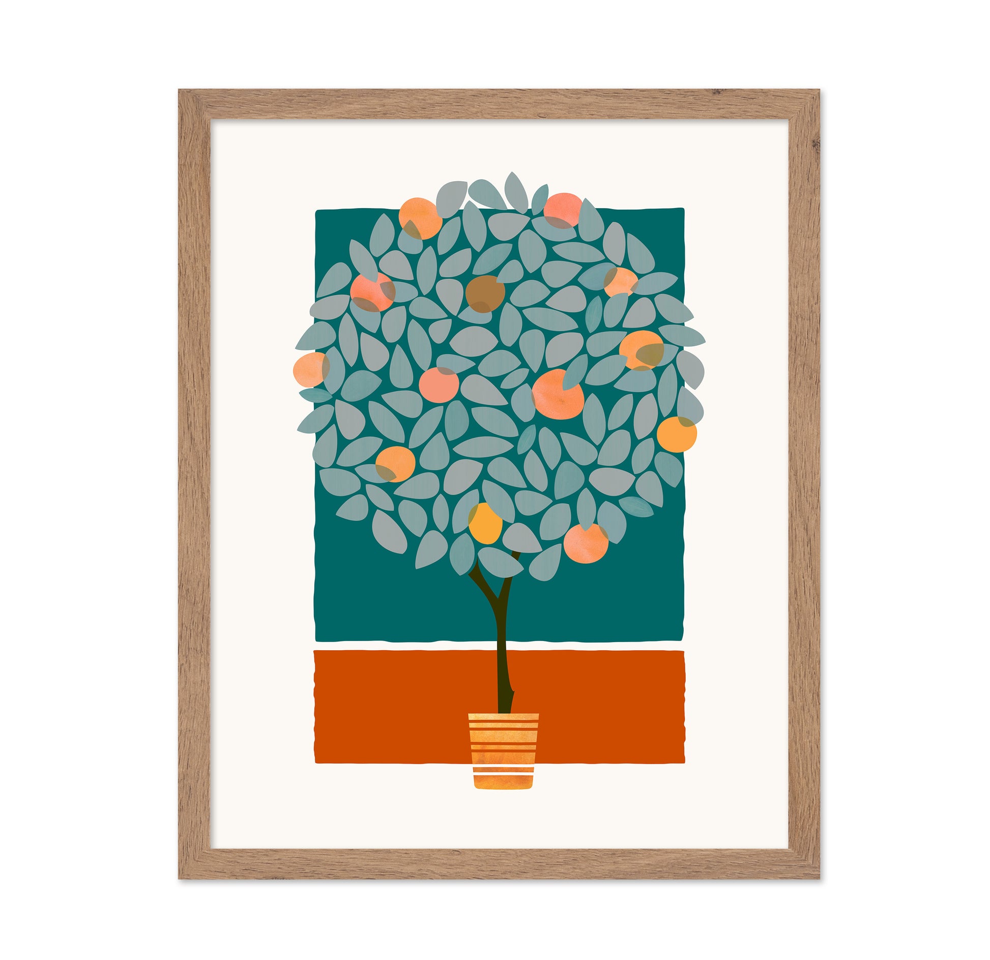 Orange Tree At Midnight