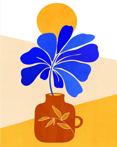 Blue Leaf No 2