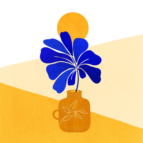 Blue Leaf No 1