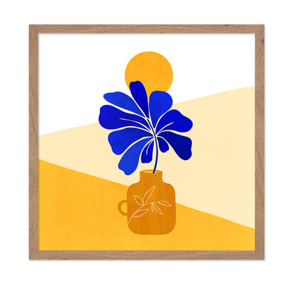 Blue Leaf No 1