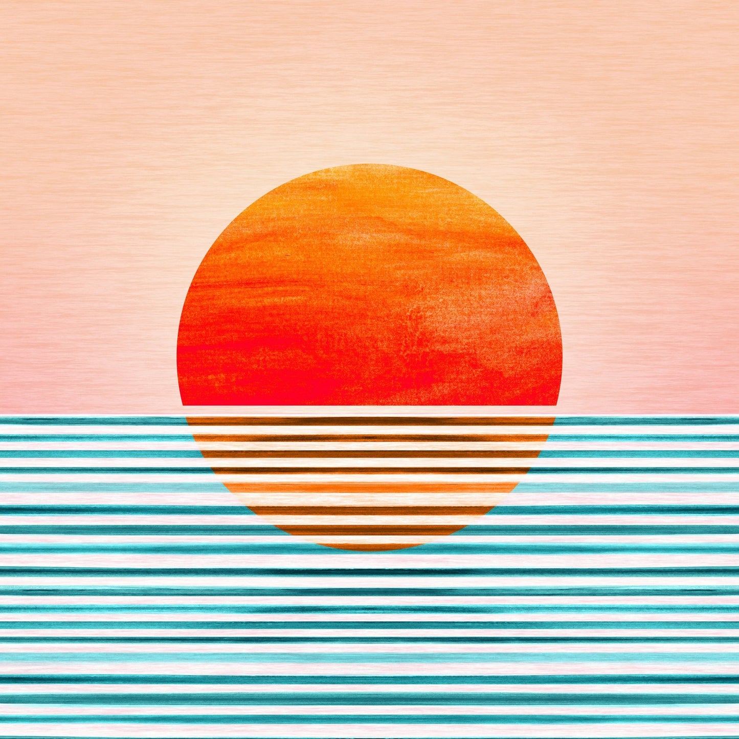 Minimalist Sunset No 2