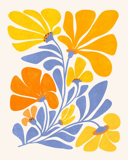 Joyful Sunflowers