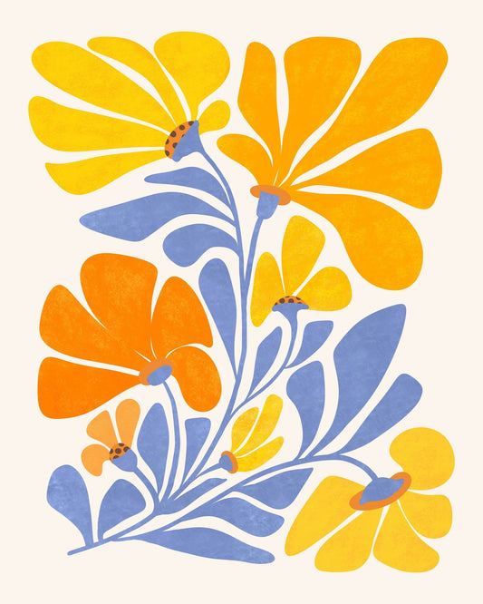Joyful Sunflowers