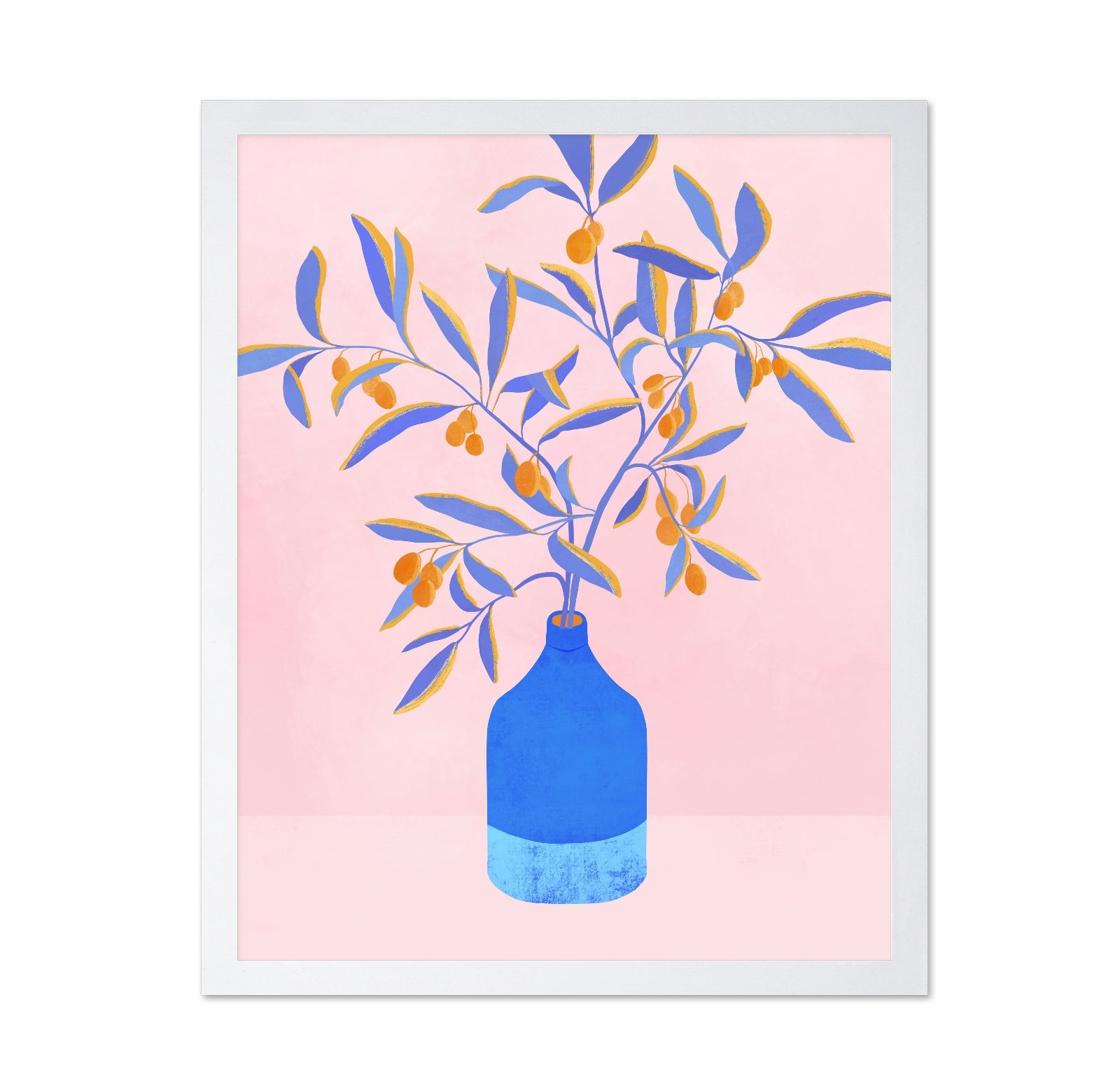 Blue Branches Still Life