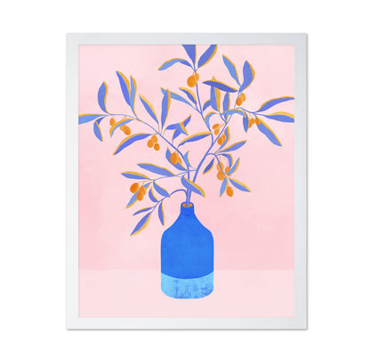 Blue Branches Still Life