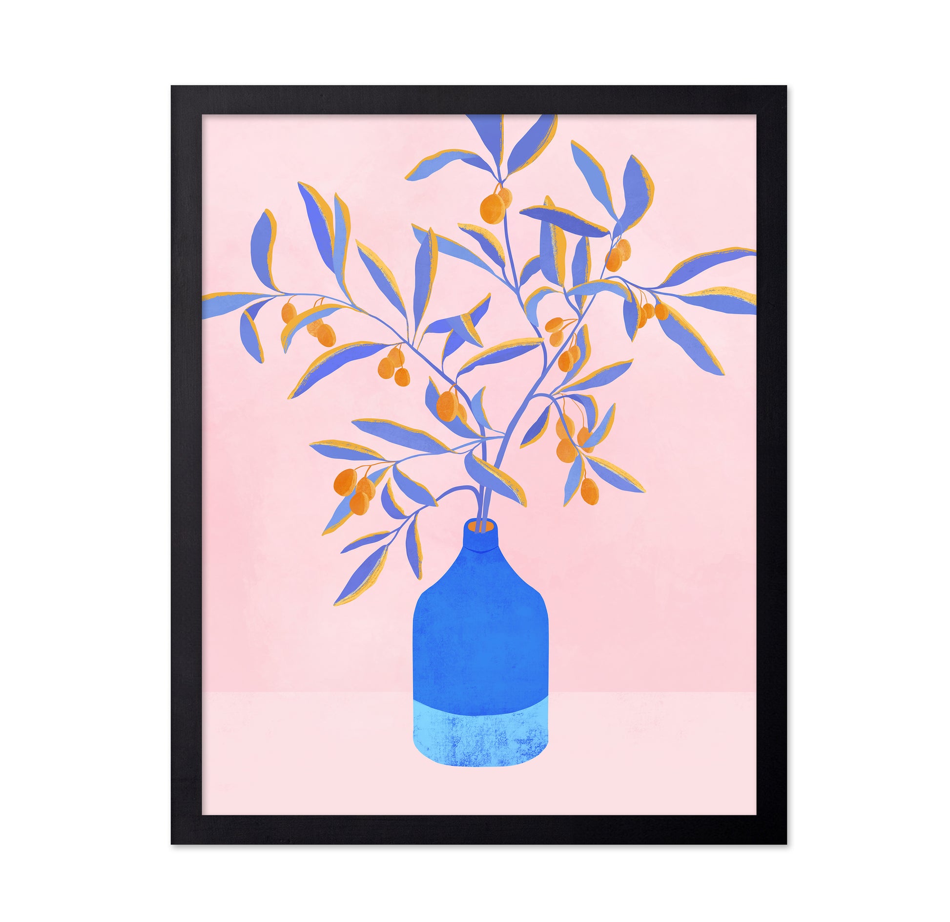 Blue Branches Still Life