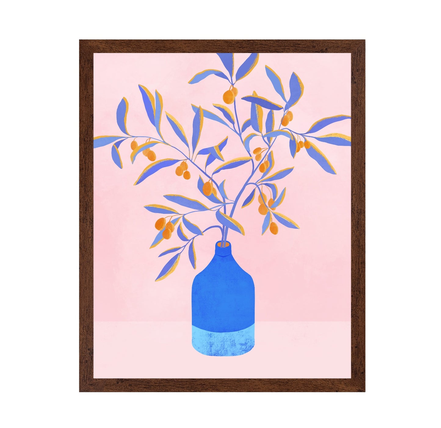 Blue Branches Still Life