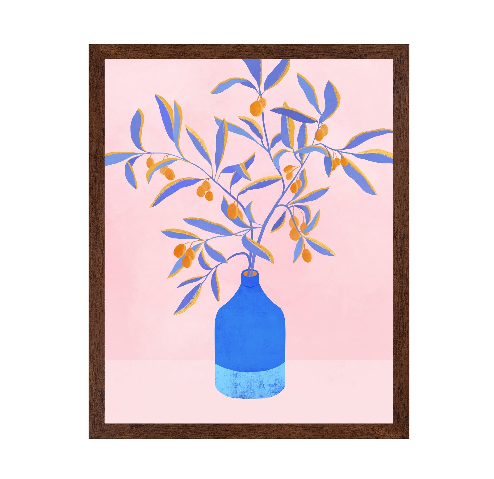Blue Branches Still Life