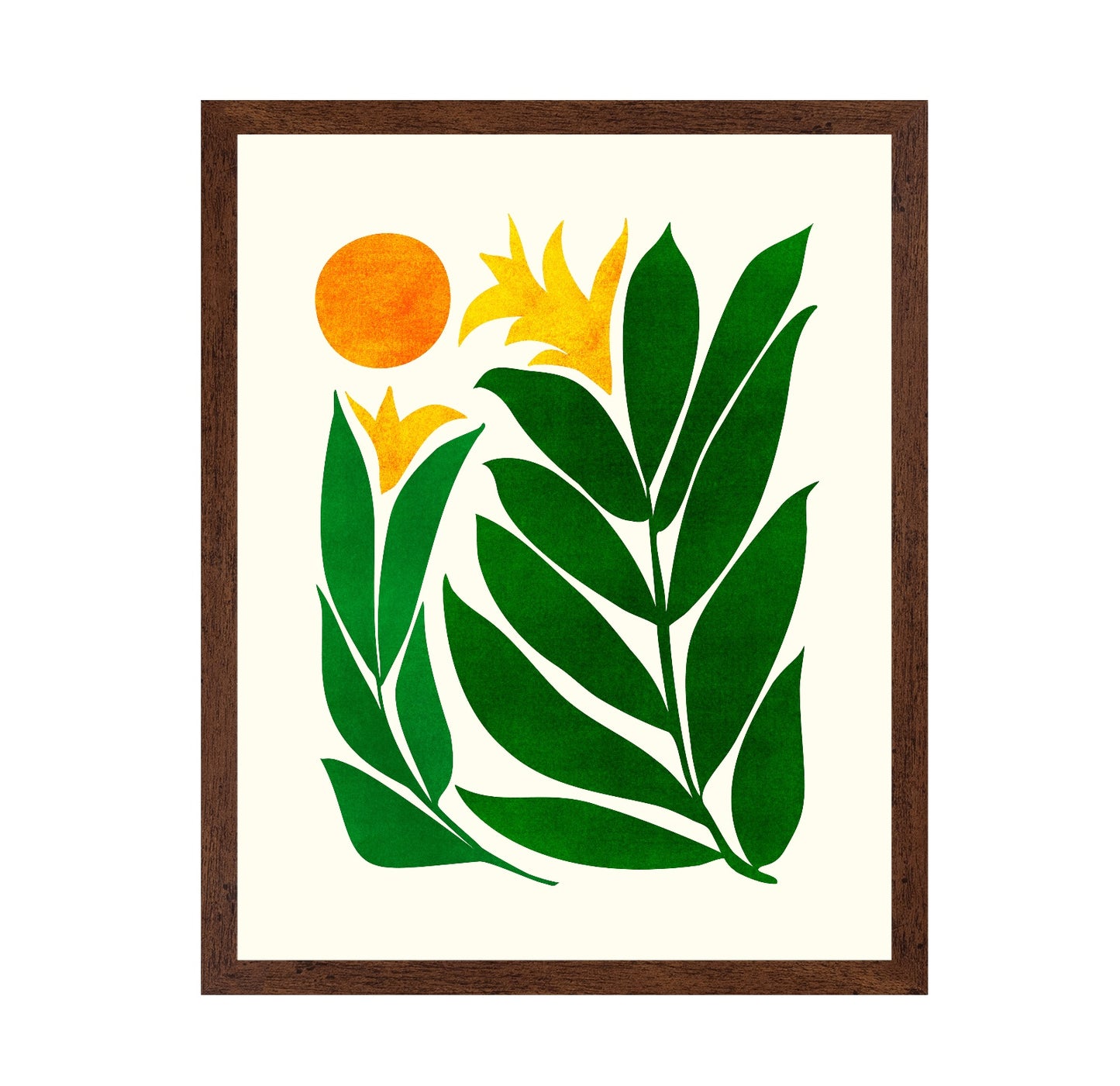 Mid Century Emerald Garden