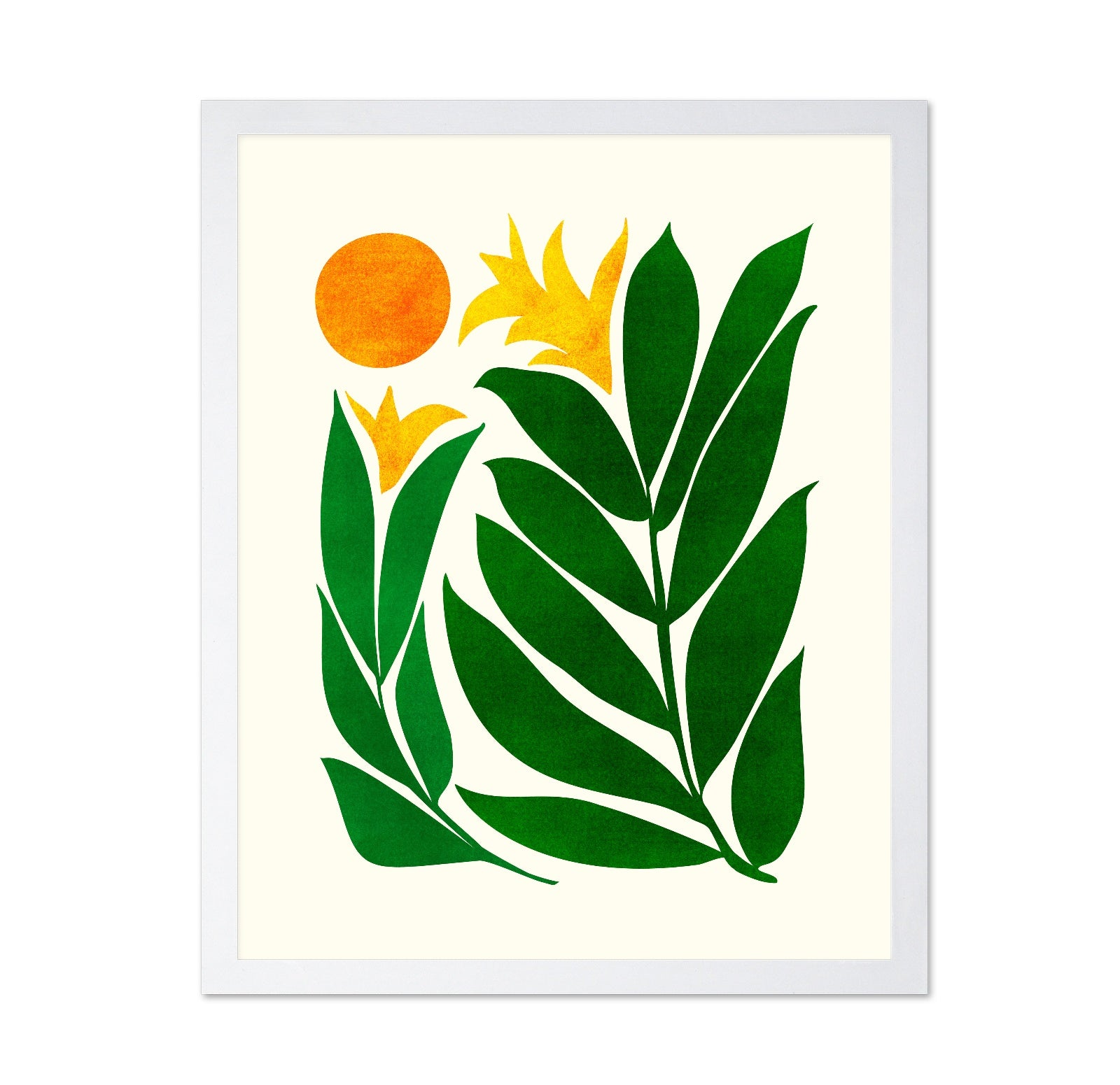 Mid Century Emerald Garden