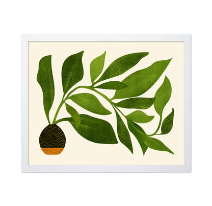 Modern Green Leaves
