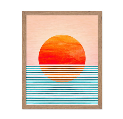 Minimalist Sunset No 4