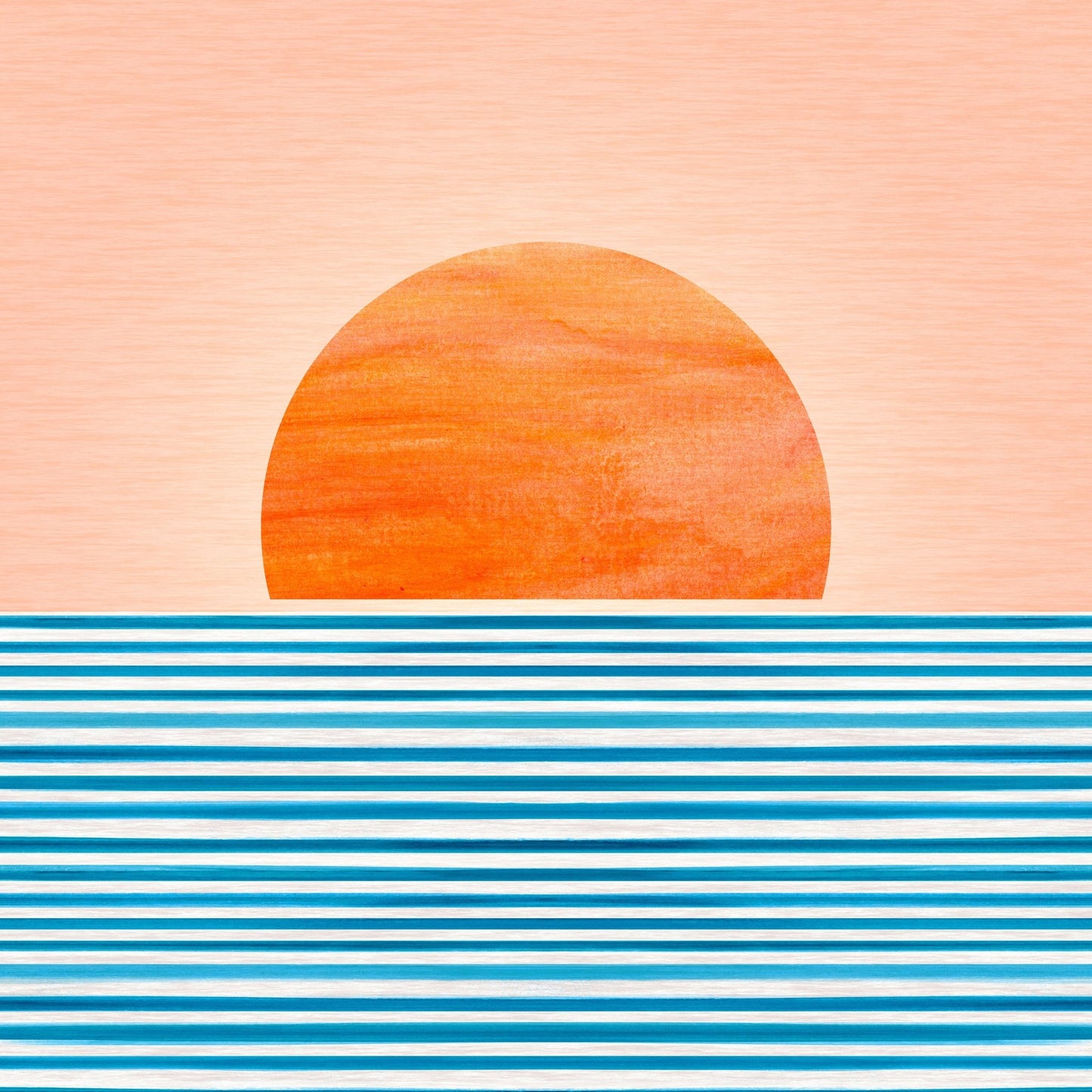 Minimalist Sunset No 3