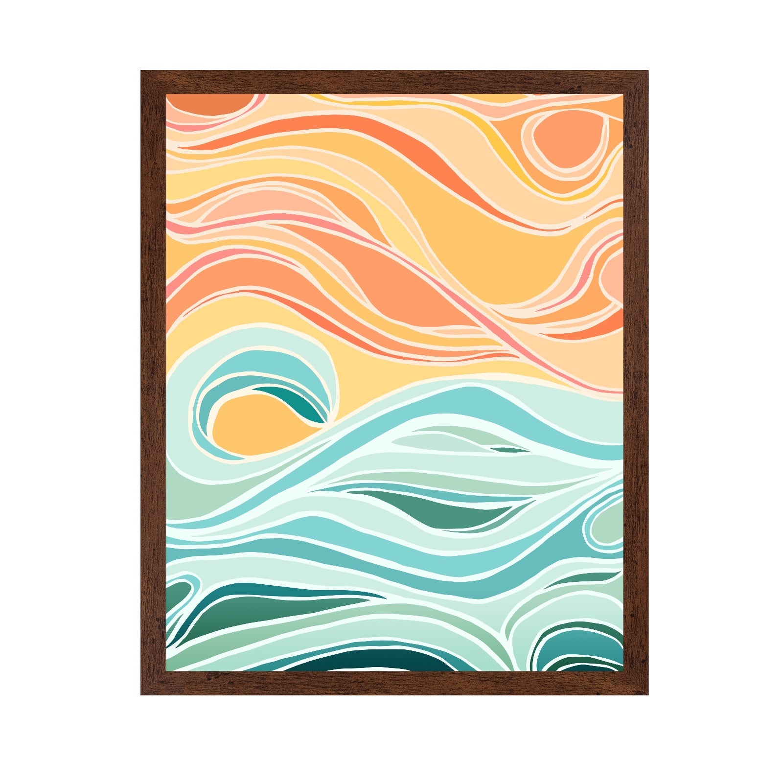 Sky and Sea Abstract