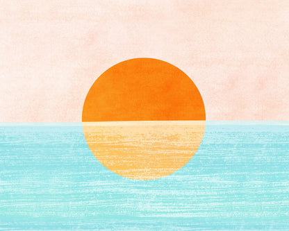 Seaside Sunset No 1