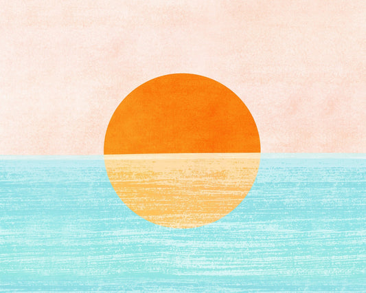 Seaside Sunset No 1
