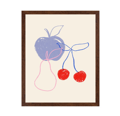 Apple Cherry and Pear