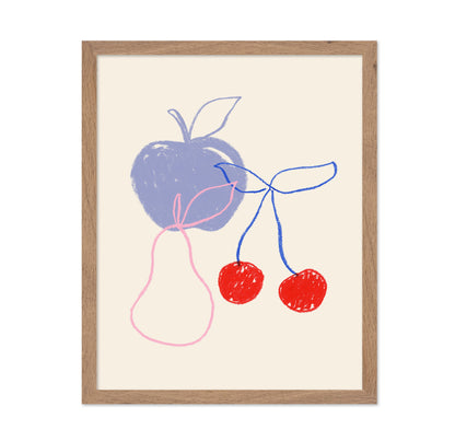 Apple Cherry and Pear