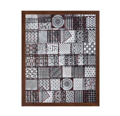 Zentangle Basket Weave