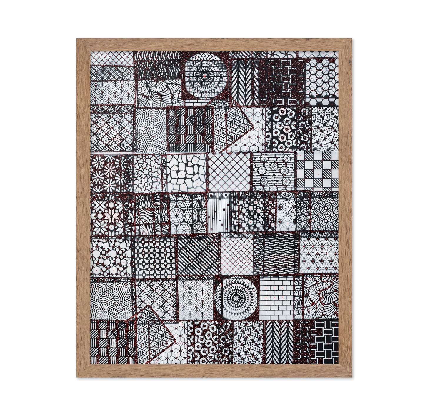Zentangle Basket Weave