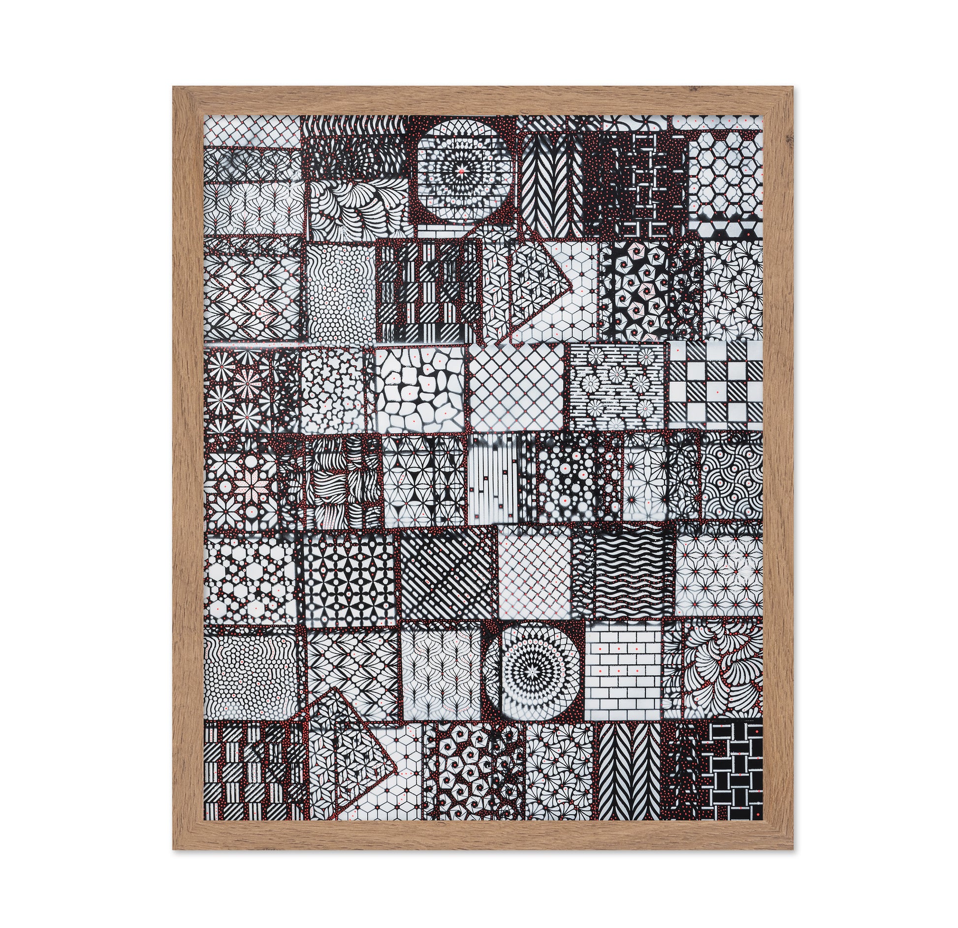 Zentangle Basket Weave