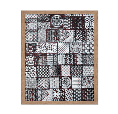 Zentangle Basket Weave