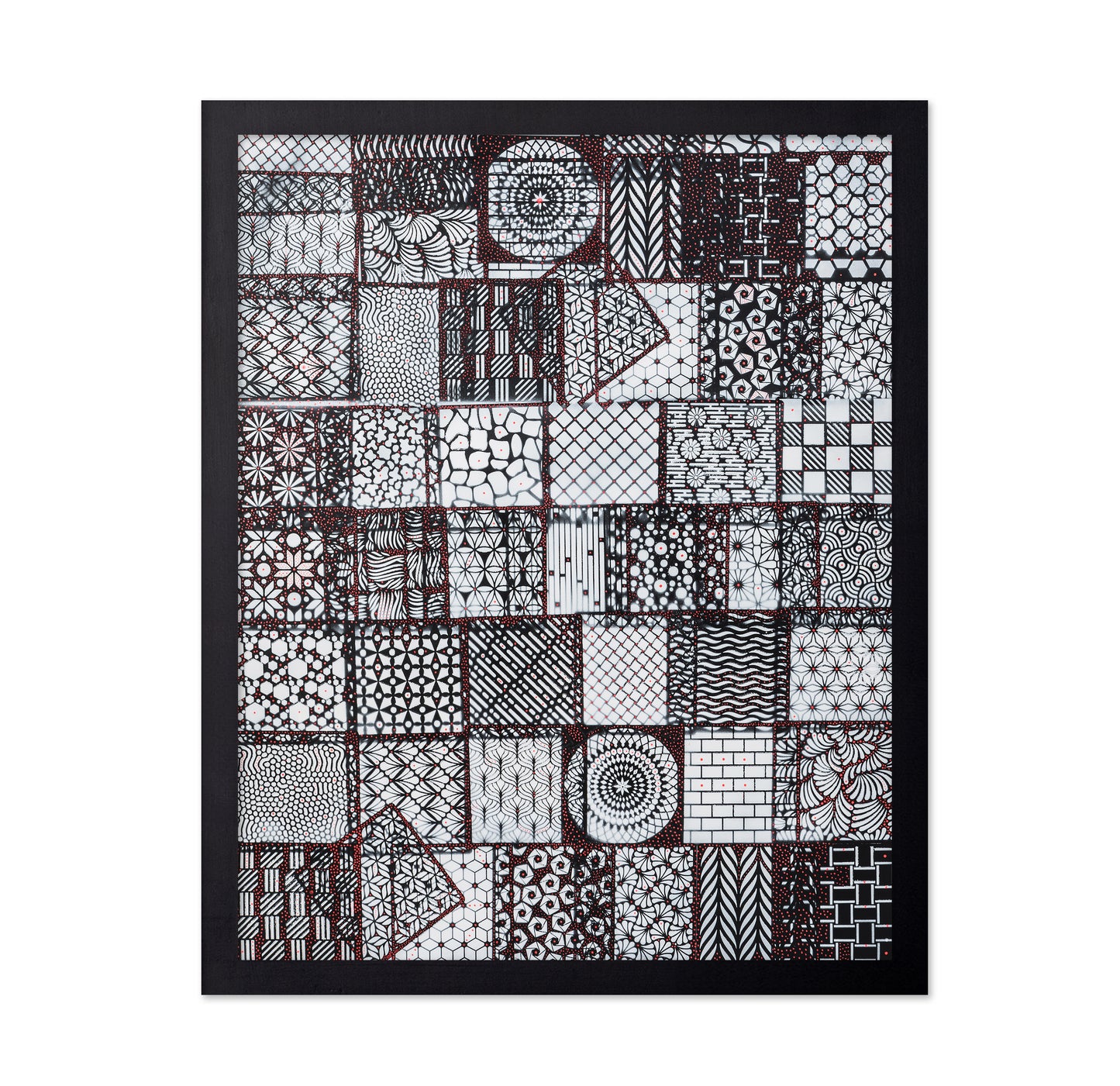 Zentangle Basket Weave