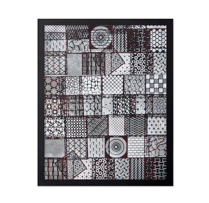 Zentangle Basket Weave