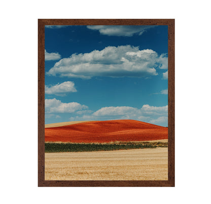 Red Mountain and Crops