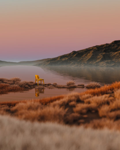 Lone Chair on Horizon