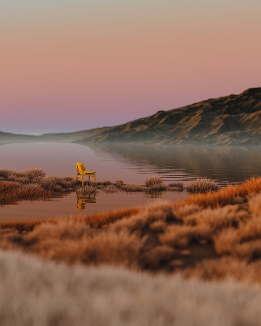 Lone Chair on Horizon